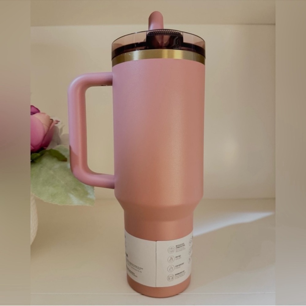 🎉LAST CHANCE🎉Stanley 30oz‎ Quencher Protour Flipstraw Tumbler Antique Pink - Picture 5 of 10